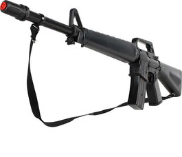 Gonher Rifle d'assaut commando avec 8 tirs, jouet métal 72x24x5 cm pour enfants 3 ans et plus