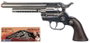 Gonher - Réplique de pistolet à 8 coups, argenté, dimensions 27 x 9,5 x 3,5 cm, jouet sans piles