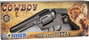 Gonher - Réplique de pistolet à 8 coups, argenté, dimensions 27 x 9,5 x 3,5 cm, jouet sans piles