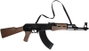 Gonher Fusil d'assaut jouet 8 tirs, dimensions 76x26x5.5 cm, en métal