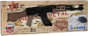Gonher Fusil d'assaut jouet 8 tirs, dimensions 76x26x5.5 cm, en métal