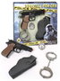 Gonher Revolver Police avec accessoires et 8 coups