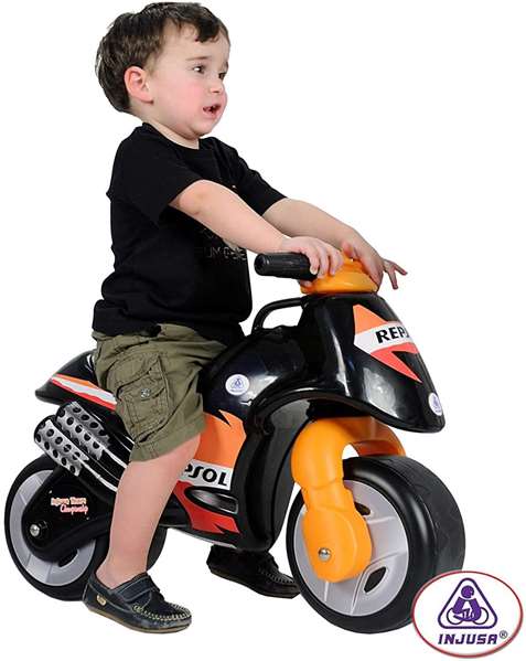 Injusa - Moto porteur (Correpasillos) moto Neox Repsol pour enfant, dimensions 69 x 27,5 x 49 cm Injusa - Moto porteur (Correpasillos) moto Neox Repsol pour enfant, dimensions 69 x 27,5 x 49 cm