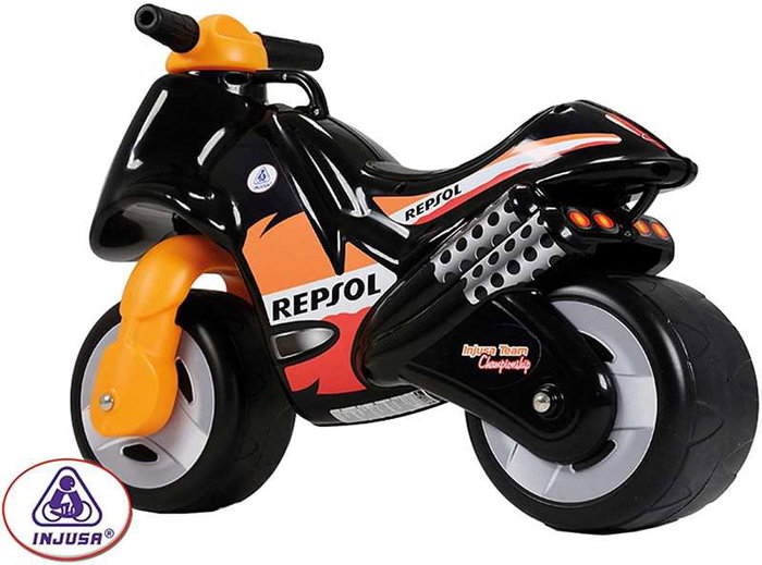 Injusa - Moto porteur (Correpasillos) moto Neox Repsol pour enfant, dimensions 69 x 27,5 x 49 cm Injusa - Moto porteur (Correpasillos) moto Neox Repsol pour enfant, dimensions 69 x 27,5 x 49 cm
