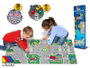Molto - Tapis de jeu en mousse avec 30 accessoires (voitures et panneaux) - 124 x 60 cm - Jeu en espagnol et anglais - À partir de 3 ans