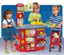 Molto Supermarché Jouet pour Enfants avec Caddie et Scanner Sonore - 20 Accessoires - 103 cm - Langues: Espagnol, Anglais