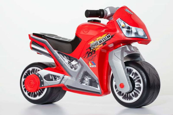 Molto Draisienne moto cross premium pour enfant, 73 cm, jouet d'équilibre sans piles, recommandé à partir de 18 mois