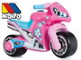 Molto Motocyclette trotteur fille 72 cm en plastique rose - Jouet d'équilibre pour enfant (18 mois à 99 ans)