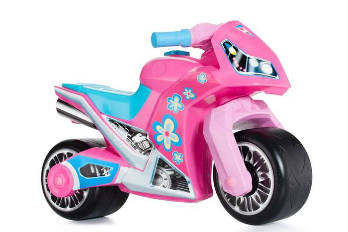 Molto Motocyclette trotteur fille 72 cm en plastique rose - Jouet d'équilibre pour enfant (18 mois à 99 ans) Molto Motocyclette trotteur fille 72 cm en plastique rose - Jouet d'équilibre pour enfant (18 mois à 99 ans)