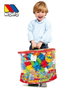 Molto Sac de construction avec 150 pièces - Jeu de blocs - Pour enfants dès 1 an et adultes