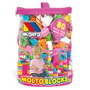 Molto - Jeu de construction 80 pièces - Sac rose - Jouet en plastique - Instructions en espagnol et anglais