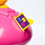 Molto 6503 Seta activités rose 40 cm avec musique, sons et formes pour enfant de 1 an et plus, jeu d'éveil musical et lumineux en plastique