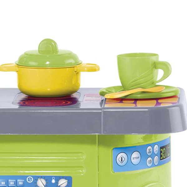 Molto Ma première cuisine de 68 cm pour enfant avec 12 accessoires, âge recommandé 2 ans et plus