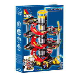 Molto - Parking pour voitures - 6 étages - Dimensions 78 x 65 x 51 cm - Jouet en plastique - Pour enfants dès 3 ans