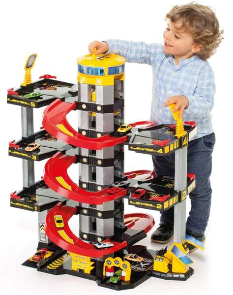 Molto - Parking pour voitures - 6 étages - Dimensions 78 x 65 x 51 cm - Jouet en plastique - Pour enfants dès 3 ans Molto - Parking pour voitures - 6 étages - Dimensions 78 x 65 x 51 cm - Jouet en plastique - Pour enfants dès 3 ans