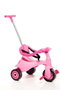 Molto Triciclo Urban Trike City 5 en 1 avec Bandeja et Palo - Tricycle Évolutif pour Enfant - 89 cm - Rose
