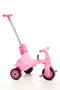 Molto Triciclo Urban Trike City 5 en 1 avec Bandeja et Palo - Tricycle Évolutif pour Enfant - 89 cm - Rose