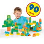 Molto 12471 - Jeu de construction en seau 90 pièces, adapté de 1 à 99 ans (plastique, instructions en espagnol et anglais)