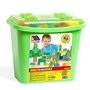 Molto 12471 - Jeu de construction en seau 90 pièces, adapté de 1 à 99 ans (plastique, instructions en espagnol et anglais)