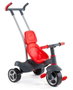 Molto Triciclo Urban Trike RGOMA+CINT+BOLSA rouge avec canne, ceinture, sac et roue en caoutchouc 98 cm