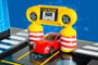 Molto Parking 3 étages avec pistes et 5 voitures - Jouet en plastique - Dimensions : 59 x 55 x 33 cm