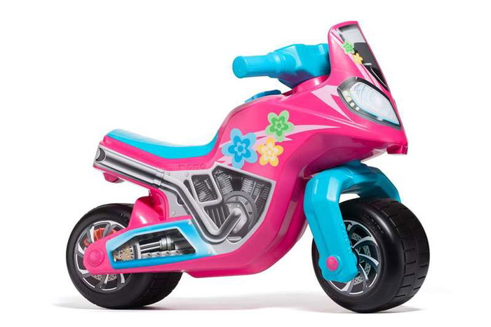 Molto Moto Cross race - Porteur moto cross rosa - 64 cm