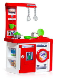 Molto - Cuisine jouet avec 12 accessoires - Dimensions 82x56x28 cm - Jouet en plastique