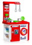 Molto - Cuisine jouet avec 12 accessoires - Dimensions 82x56x28 cm - Jouet en plastique