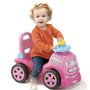 Molto - Correpasillos Camion Rose avec 10 Blocks - 89 cms - Porteur en Plastique pour Enfant de 18 Mois et Plus