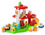Molto - Jeu de construction Station de pompiers avec camion électronique, lumière et son - 53x31x31 cm - Espagnol/Anglais