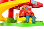 Molto - Jeu de construction Station de pompiers avec camion électronique, lumière et son - 53x31x31 cm - Espagnol/Anglais