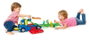 Molto - Camion porteur 82 cm avec 1 voiture et 10 blocs de construction - Jeu d'éveil son et lumière pour enfants 1 an et plus