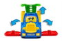 Molto - Camion porteur 82 cm avec 1 voiture et 10 blocs de construction - Jeu d'éveil son et lumière pour enfants 1 an et plus