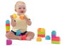 Molto - Jeu de construction souple avec 24 pièces - Pour enfants de 6 mois à 99 ans - Sac de rangement - Matériau plastique