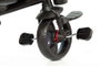 Molto Triciclo Urban Trike Basic 99 cm - Tricycle pour enfants et adultes avec double frein et roue libre en métal et plastique