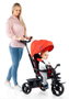Molto Triciclo Urban Trike Basic 99 cm - Tricycle pour enfants et adultes avec double frein et roue libre en métal et plastique