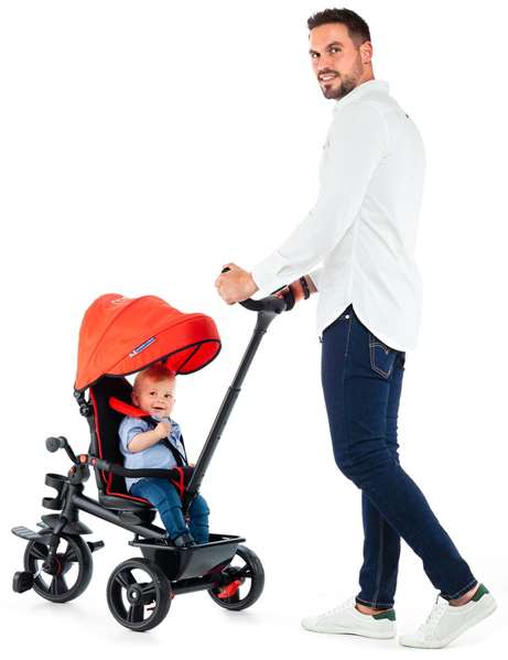 Molto Triciclo Urban Trike Basic 99 cm - Tricycle pour enfants et adultes avec double frein et roue libre en métal et plastique Molto Triciclo Urban Trike Basic 99 cm - Tricycle pour enfants et adultes avec double frein et roue libre en métal et plastique