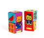 Molto - Sac de cubes d'apprentissage en tissu 6 pièces - Jeu éducatif pour enfants de 1 an et plus - Espagnol, Anglais