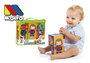 Molto - Sac de cubes d'apprentissage en tissu 6 pièces - Jeu éducatif pour enfants de 1 an et plus - Espagnol, Anglais