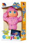 Molto - Peluche lumineuse Gusy avec lumière 28 cm - Peluche interactive pour enfants, fonctionne sur pile AA incluse - Couleurs disponibles : Bleu, Rose, Vert