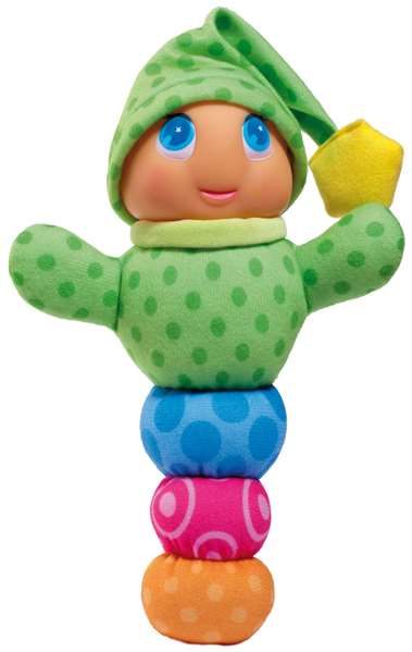 Molto - Peluche lumineuse Gusy avec lumière 28 cm - Peluche interactive pour enfants, fonctionne sur pile AA incluse - Couleurs disponibles : Bleu, Rose, Vert