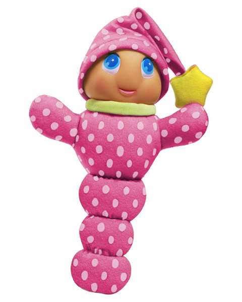 Molto Peluche Gusy avec lumière rose illuminée, 28 cm, pile AA incluse, pour enfant à partir de 1 an