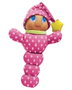 Molto Peluche Gusy avec lumière rose illuminée, 28 cm, pile AA incluse, pour enfant à partir de 1 an