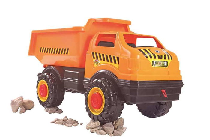 AVC Super Lorry, camion-benne jouet pour enfant à partir de 3 ans, dimensions: 82 x 42 x 43 cm, sans piles, plastique AVC Super Lorry, camion-benne jouet pour enfant à partir de 3 ans, dimensions: 82 x 42 x 43 cm, sans piles, plastique