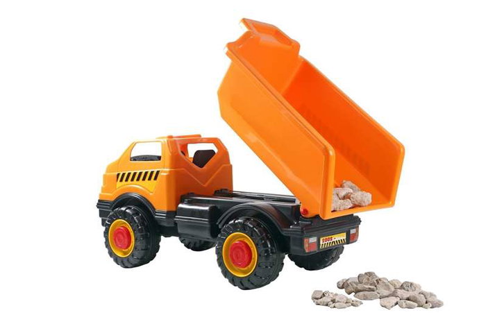 AVC Super Lorry, camion-benne jouet pour enfant à partir de 3 ans, dimensions: 82 x 42 x 43 cm, sans piles, plastique AVC Super Lorry, camion-benne jouet pour enfant à partir de 3 ans, dimensions: 82 x 42 x 43 cm, sans piles, plastique