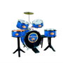 Reig Bateria Percussion Golden Drums avec Banquette - Batterie enfant, Âge recommandé 4 ans, Plastique, 75x68x54 cm