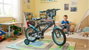 Toimsa - Bicicleta Blue Ice - Vélo enfant 14" pour 4 à 6 ans (36 mois min) - Gris - Assemblage nécessaire