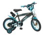 Toimsa - Bicicleta Blue Ice - Vélo enfant 14" pour 4 à 6 ans (36 mois min) - Gris - Assemblage nécessaire