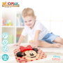 WOOMAX Puzzle en bois Minnie Disney - 6 pièces - Dimensions 22x20 cm - Pour enfants à partir de 12 mois
