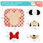 WOOMAX Puzzle en bois Minnie Disney - 6 pièces - Dimensions 22x20 cm - Pour enfants à partir de 12 mois